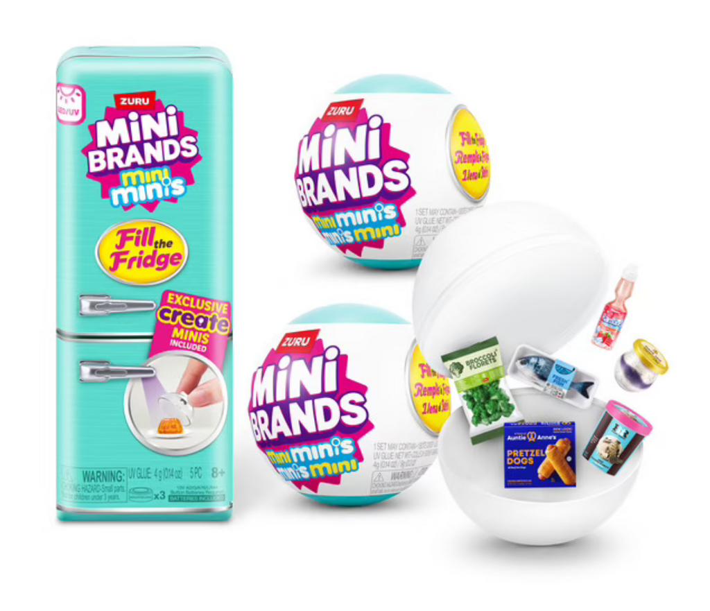 🧊 Mini Brands – Frigo avec miniatures