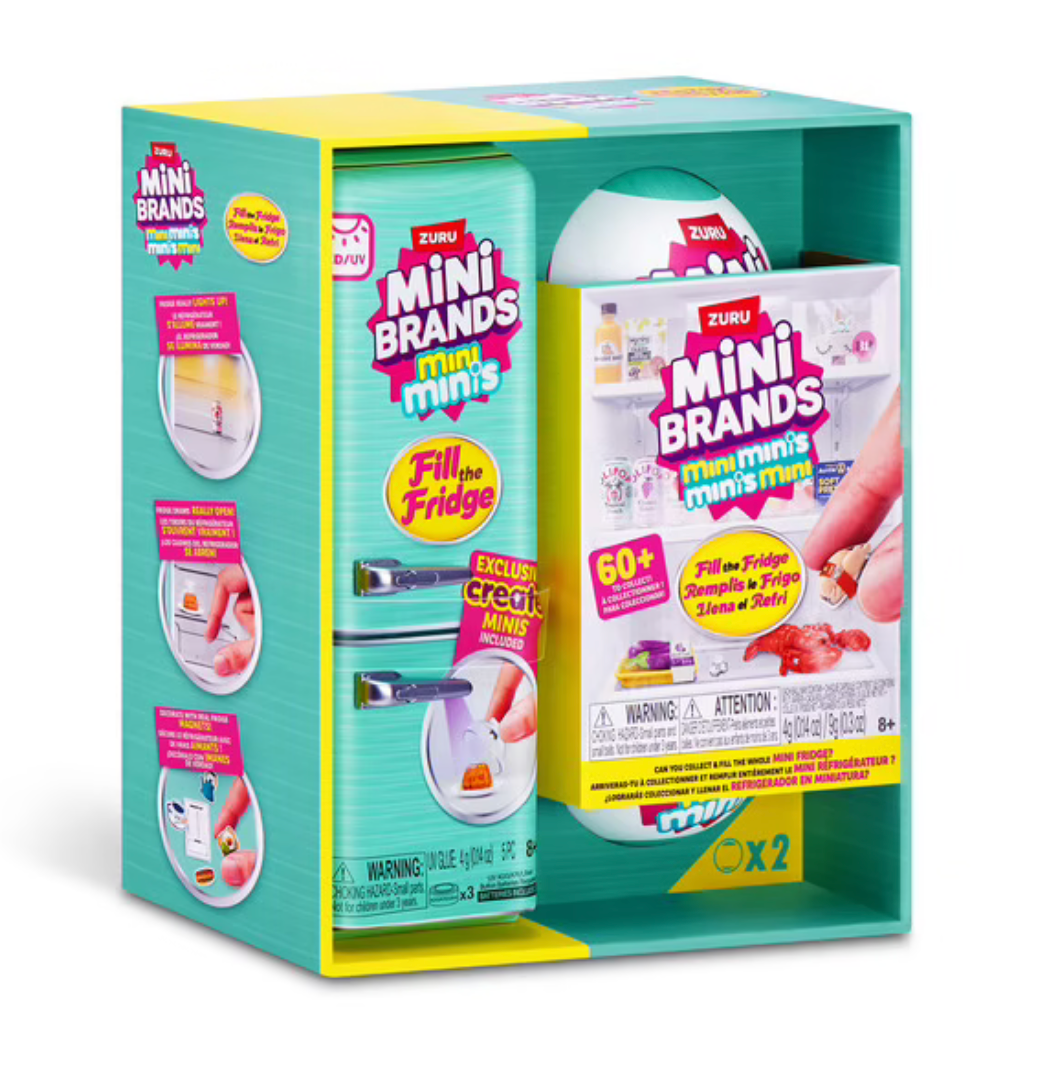 🧊 Mini Brands – Frigo avec miniatures