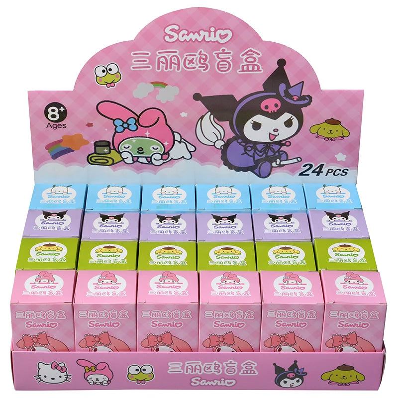 🎀 Boîte Mystère Hello Kitty – 24 Porte-clés Surprise Kawaii à Collectionner