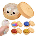 🌈 Rainbow Mystery Bao Bun – Balle anti-stress surprise